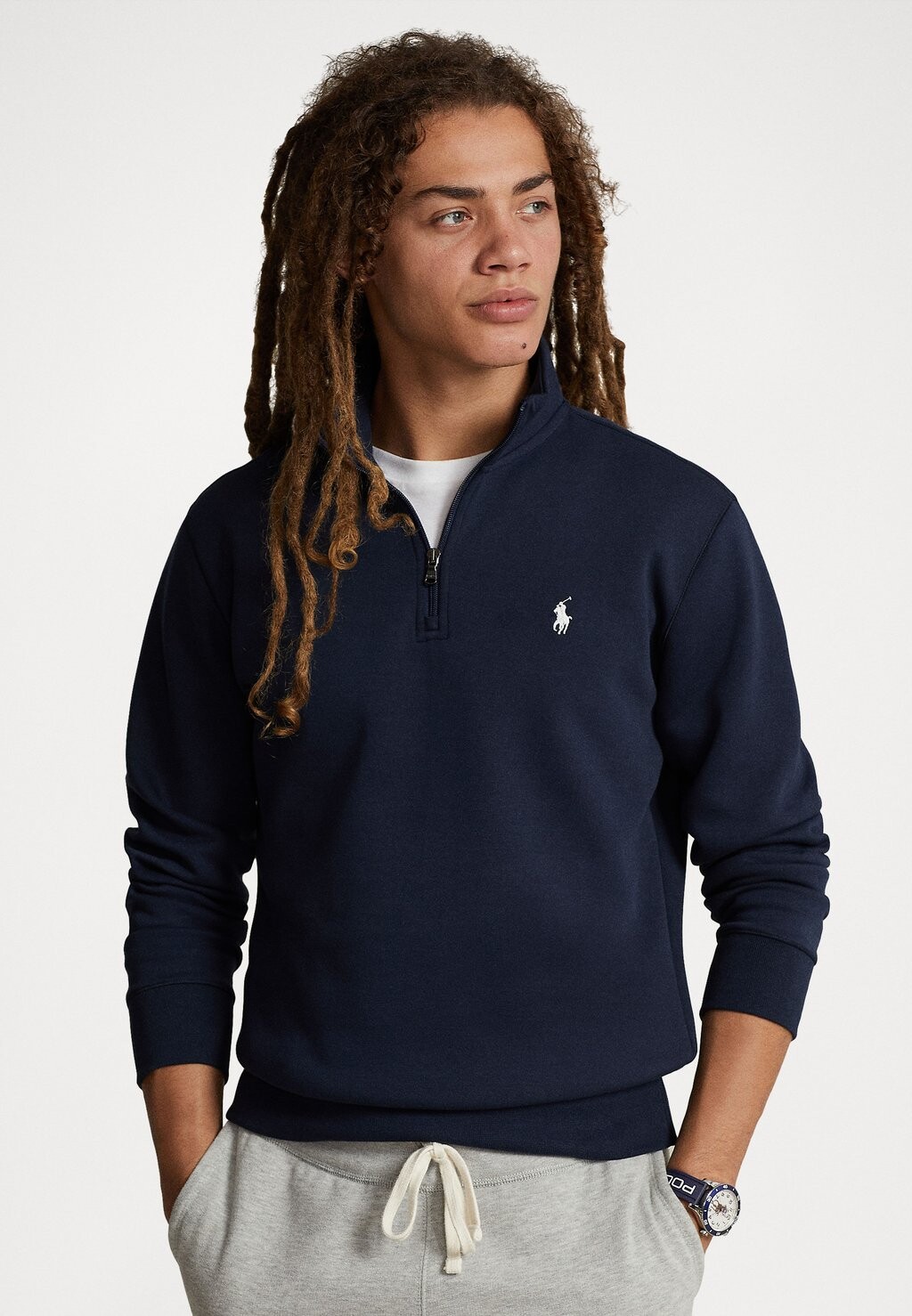

Толстовка ДЛИННЫЙ РУКАВ Polo Ralph Lauren, авиатор темно-синий