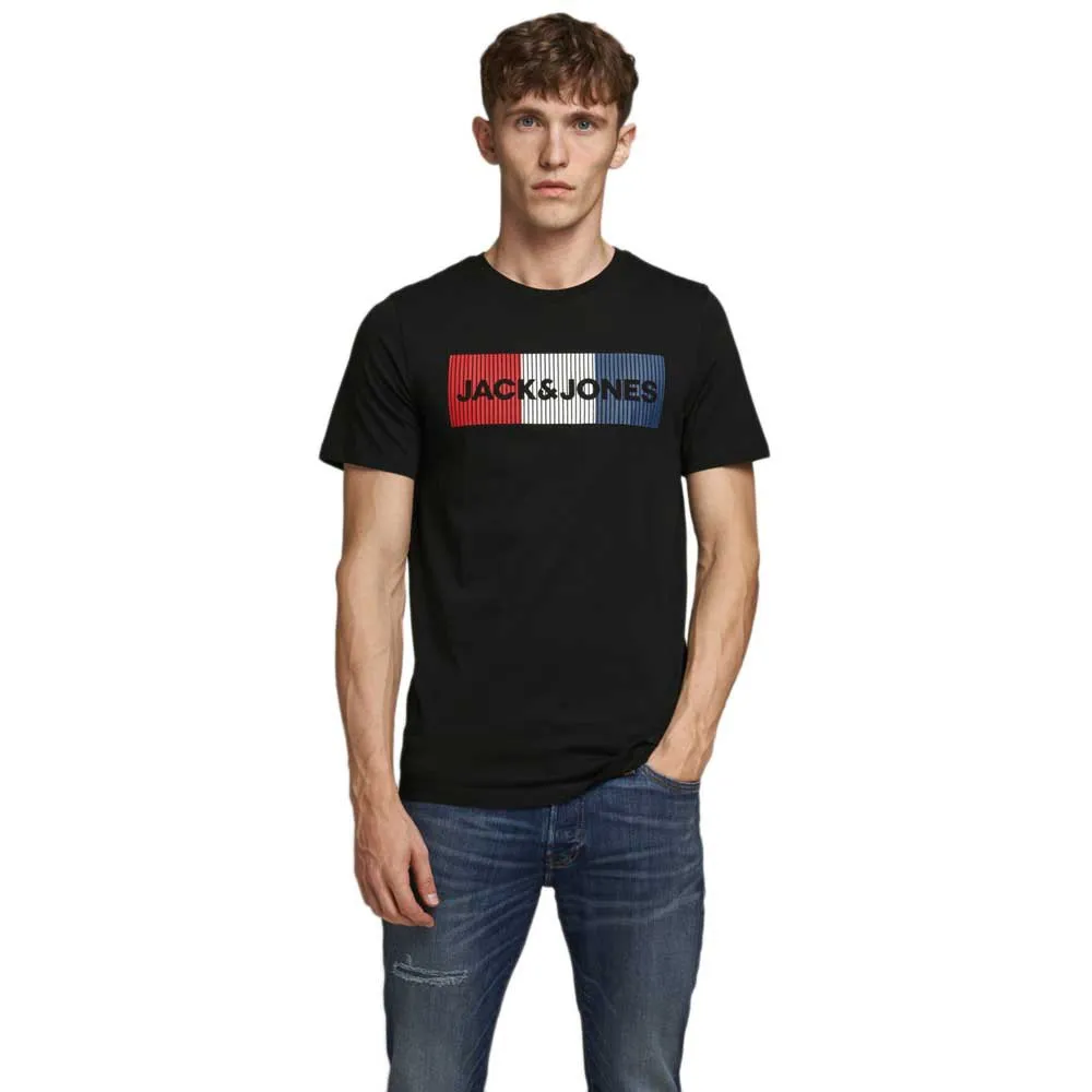 

Футболка с коротким рукавом Jack & Jones Corp Logo, черный