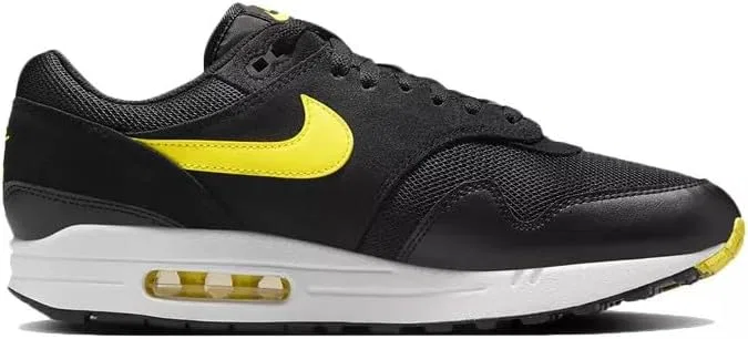 Мужские кроссовки Nike Air Max 1 Ess, Black Opti Yellow Summit White — фото 3