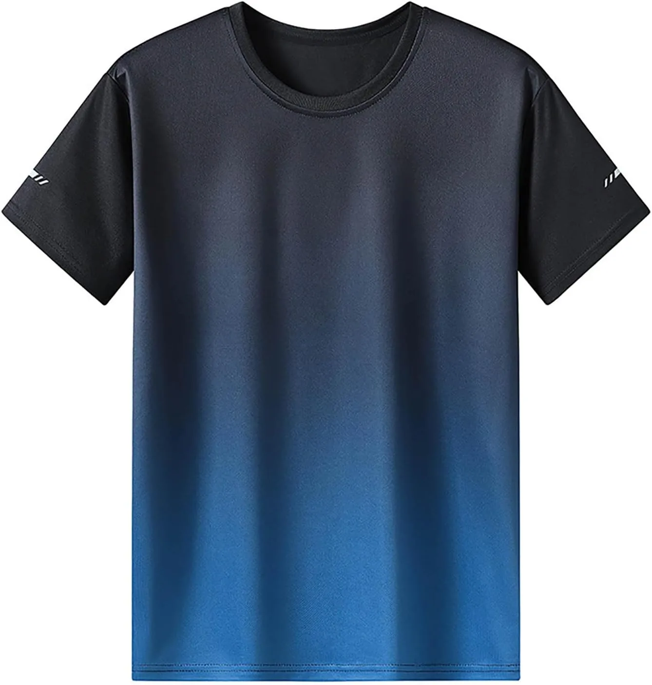 

Футболка Muscularfit Loose Fit для мужчин, Crewneck, короткий рукав, градиент