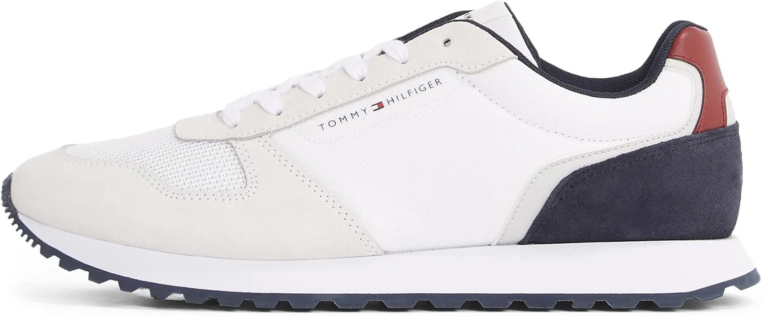 Мужские низкие кроссовки Tommy Hilfiger New Runner Eva Mix Fm0fm05465, White