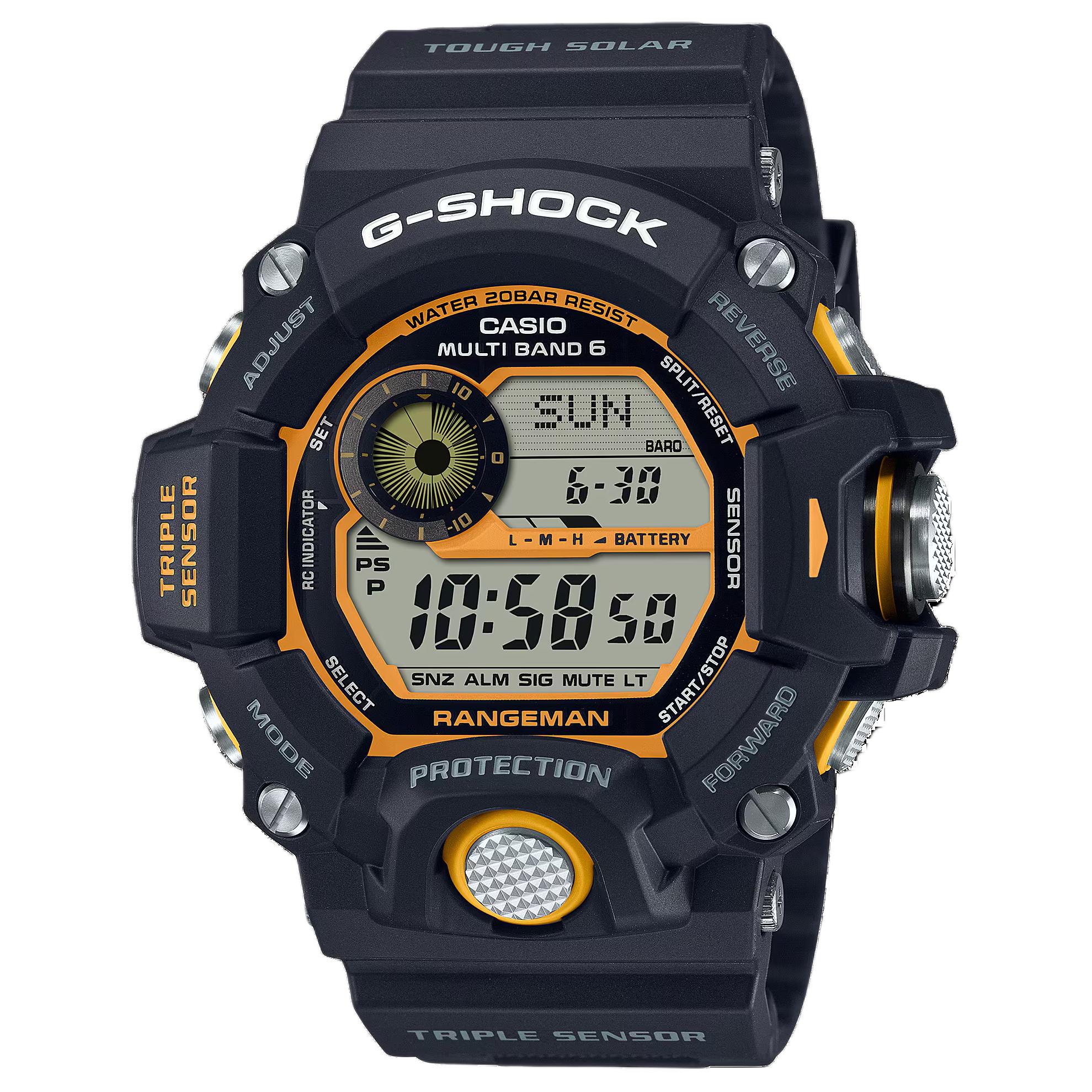 

G-Shock мужские часы с солнечным кварцевым механизмом, ремешок из смолы, серый циферблат