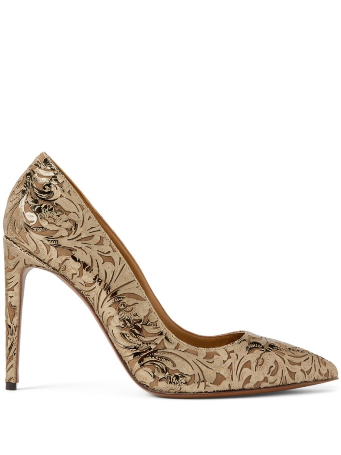

Туфли Celia 100 Ralph Lauren Collection, золотой