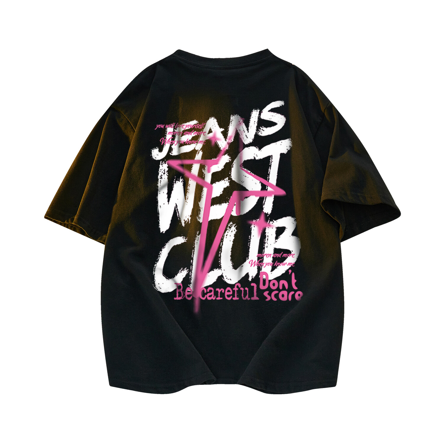 

JEANSWEST CLUB Футболка унисекс, Черный желтый