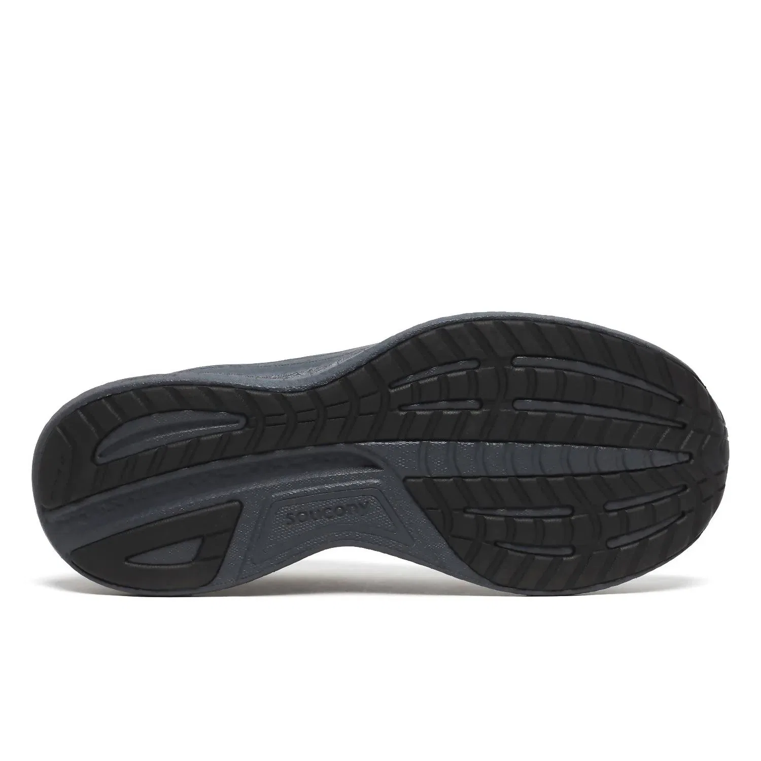 SAUCONY Мужские беговые кроссовки Ride 18, черный/тень — фото 3