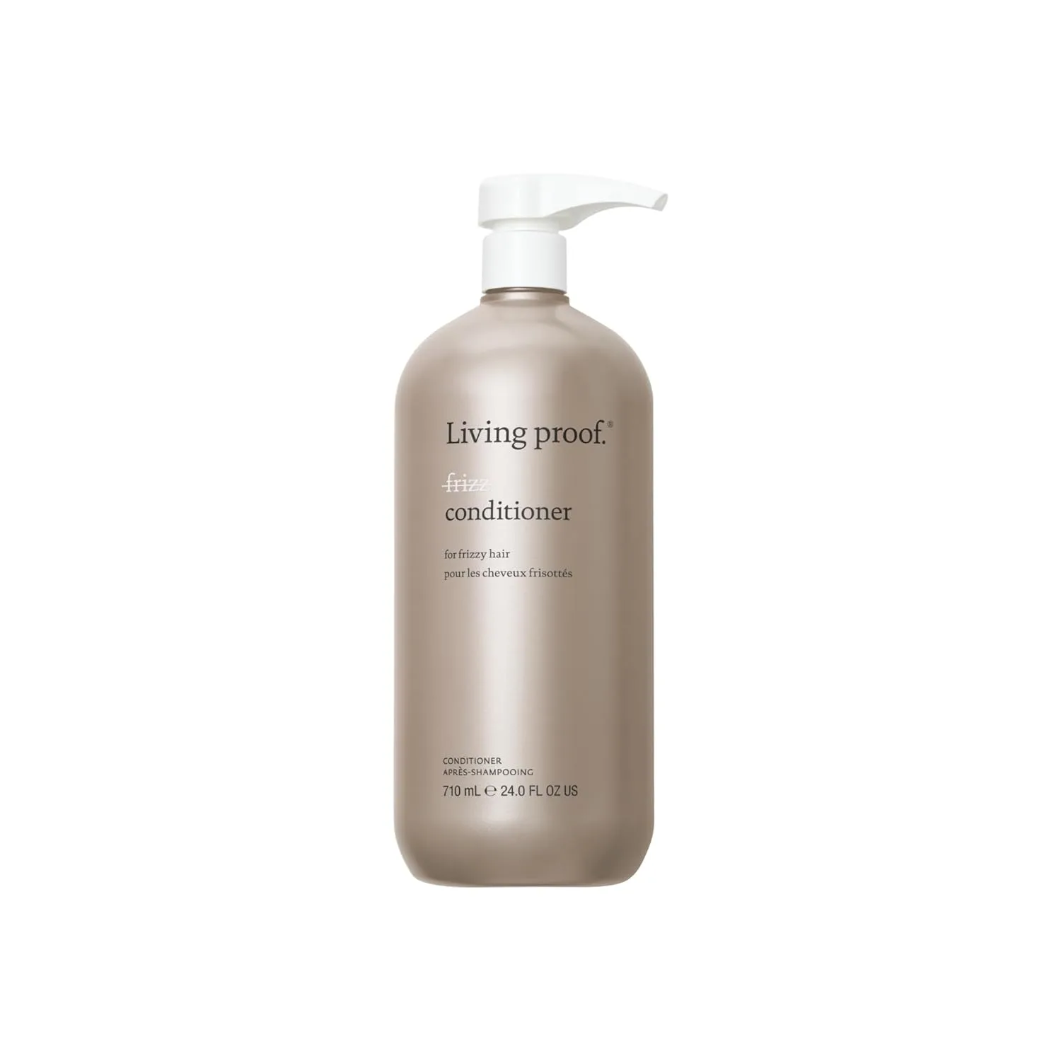 Кондиционер Living Proof No Frizz, разглаживающий кондиционер для женщин, контролирует пушистость и смягчает волосы, подходит для всех типов волос. 710 мл (1 шт.)
