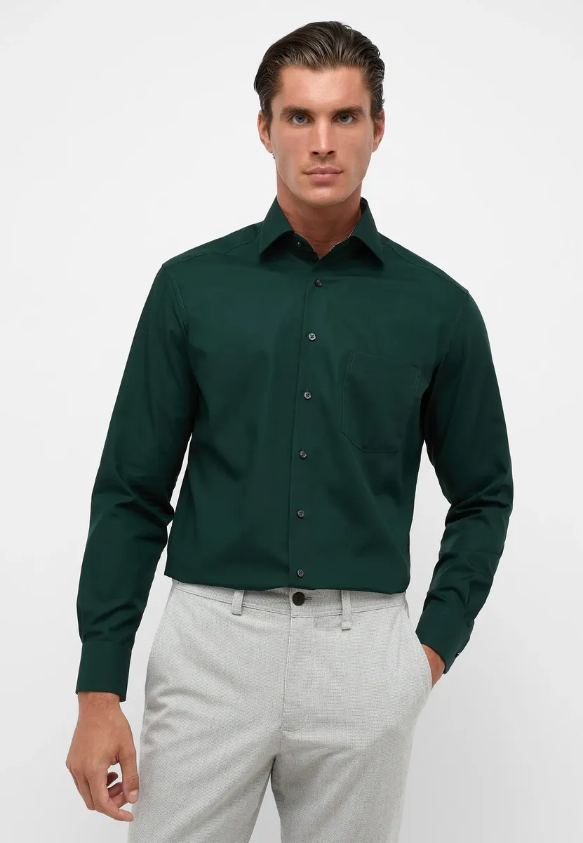 

Рубашка Eterna с длинными рукавами "MODERN FIT", цвет Jade