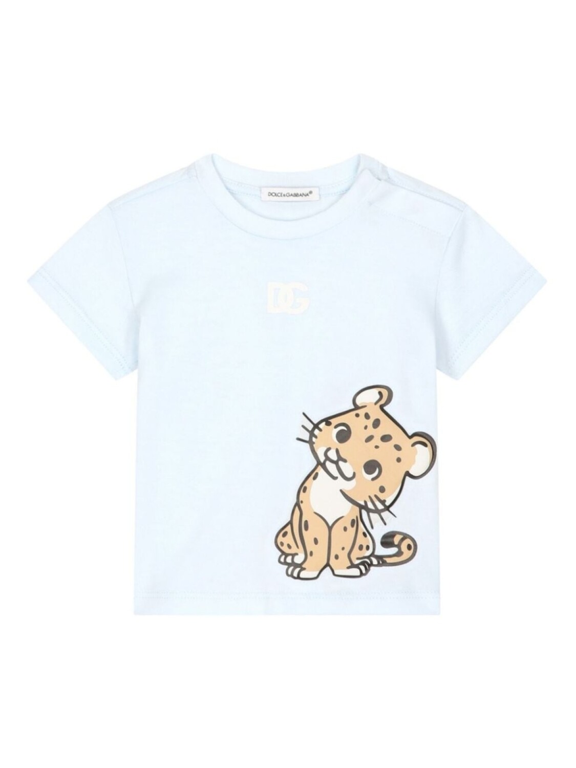 

Dolce & Gabbana Kids футболка с графичным принтом, серый