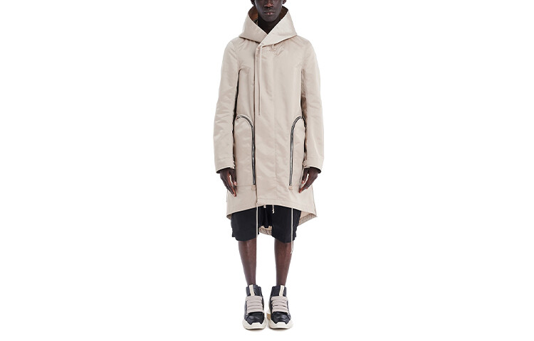 

Куртка мужская жемчужно-серый Rick Owens