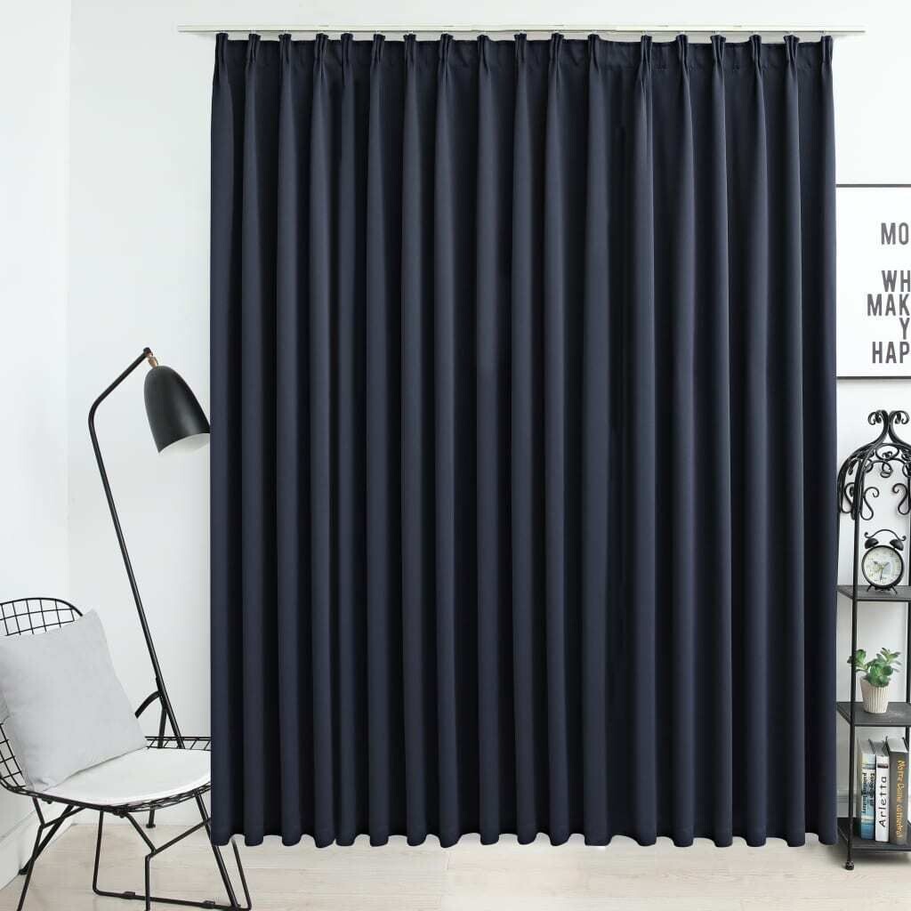 

Штора блэкаут с крючками бархат античный розовый 290 х 245 см DKD HOME DECOR, серый