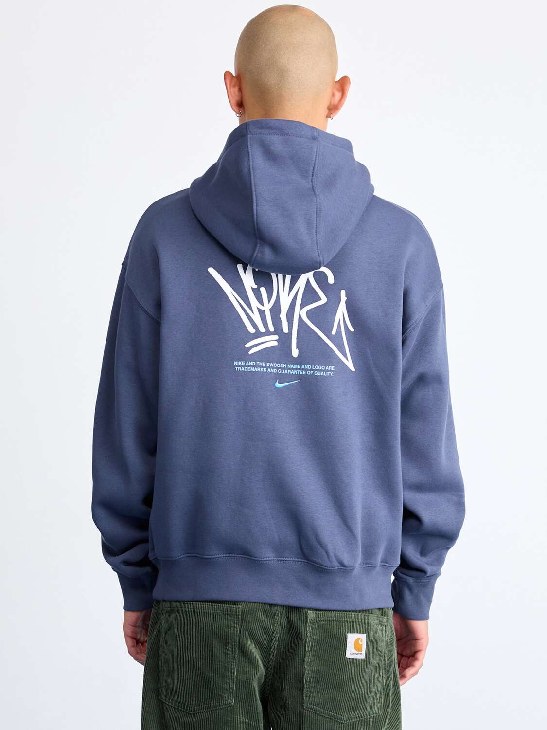Nike Sportswear Толстовка в цвете Dusty Blue, Pastel Blue — фото 4
