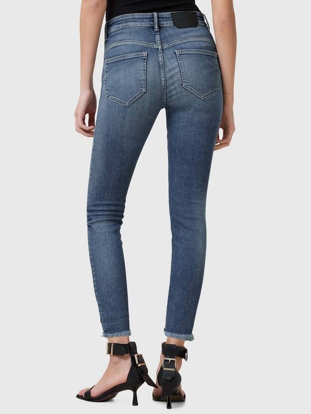 Джинсы пуш-ап из органической хлопчатобумажной смеси miller AllSaints, цвет Deep Royal Blue — фото 2
