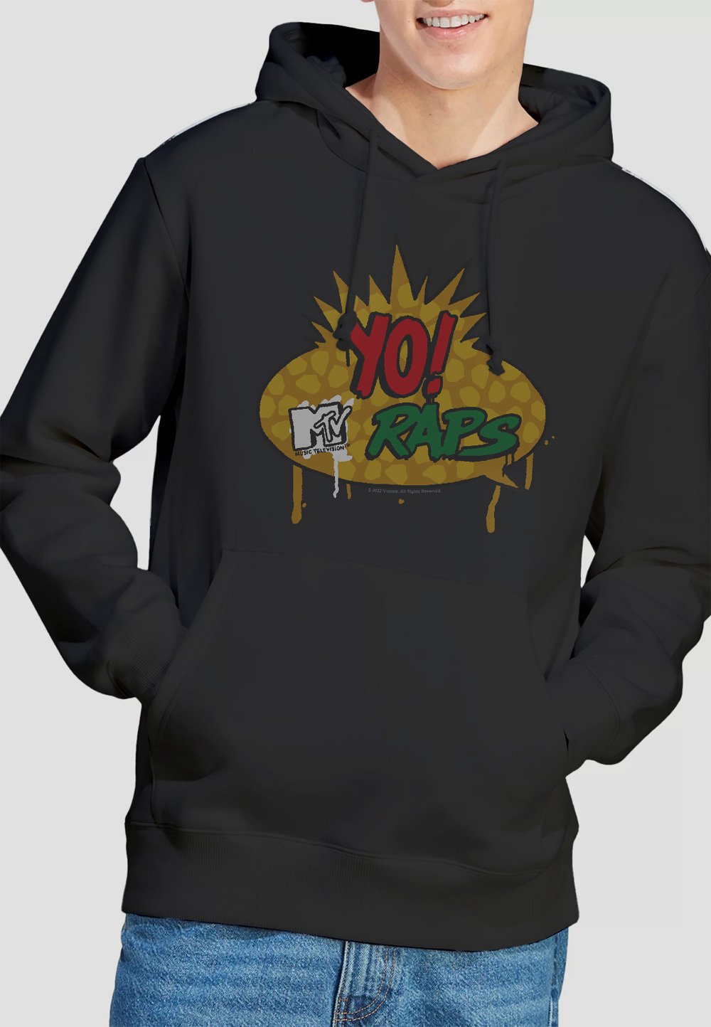 

Толстовка MTV YO RAPS LOGO Cotton Soul, черный