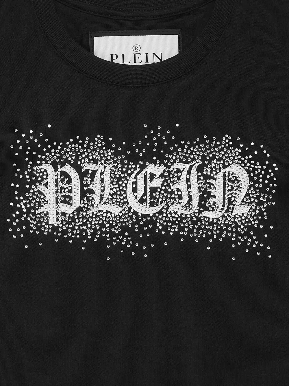 Футболка strass gothic plein Philipp Plein, черный — фото 3