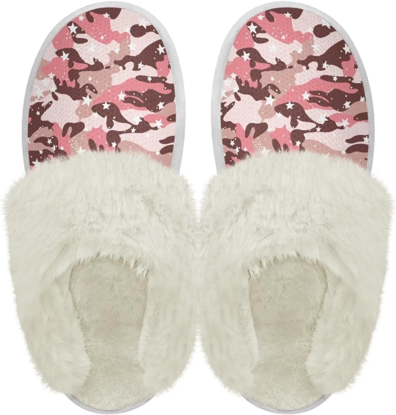 

Тапочки Chaqlin Fuzzy с пушистым краем для дома, унисекс, уютные, мягкие с эффектом памяти, зимние, теплые, с противоскользящей толстой подошвой, для дома и улицы, розовый