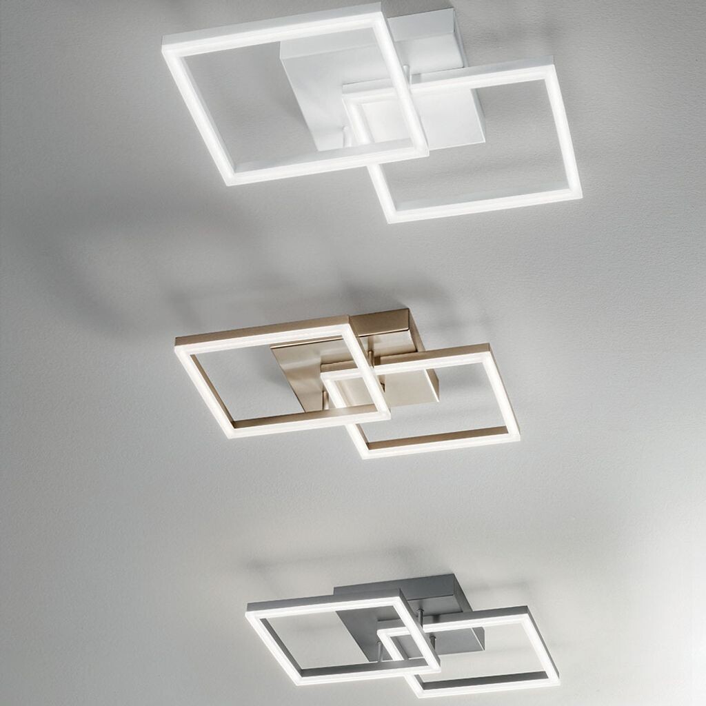 

Fabas Luce Bard, настенный светильник, светодиод, 1x39Вт, серый