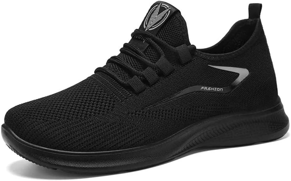 

Спортивные беговые кроссовки, градиентные сетчатые кеды с амортизацией, дышащие тренировочные кроссовки для мужчин, черные, темно-синие Generic