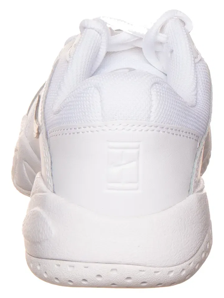 Кроссовки кожаные Nike, белый — фото 3