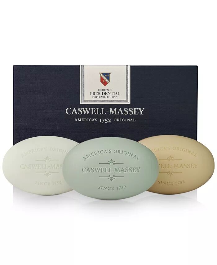 

3 шт. Подарочный набор мыла для ванны Heritage Presidential Caswell Massey