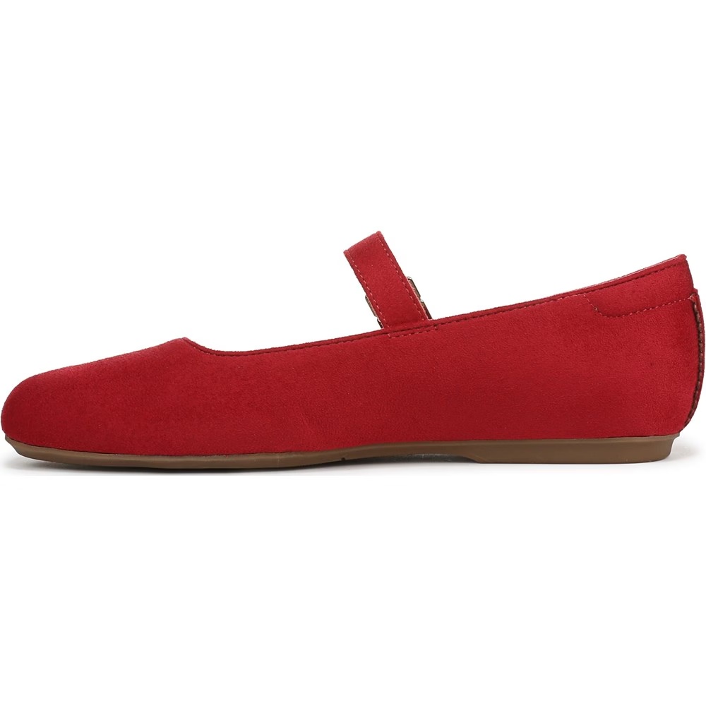 Балетки на ремешке Mary Jane Wexley от Dr. Scholl'S, red fabric — фото 4
