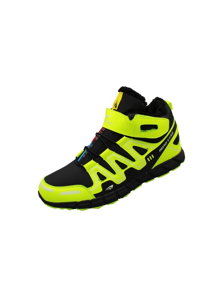 

Сапоги planetshoes Winterschuhe, цвет Schwarz/Grün