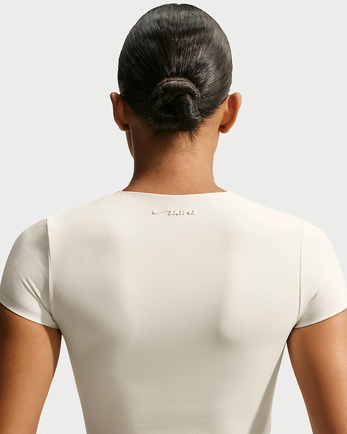 Женский корсетный укороченный топ NikeSKIMS Matte, NSKM Actv Ivory/NSKM Actv Ivory — фото 2