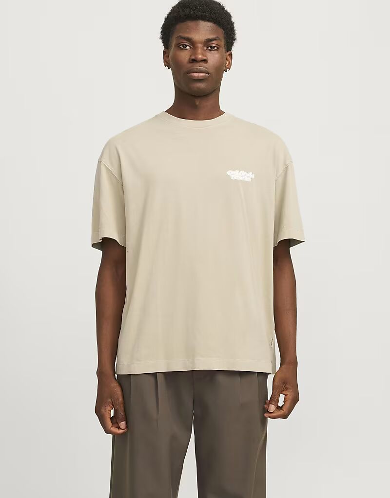 

Футболка Jack & Jones цвета гумуса