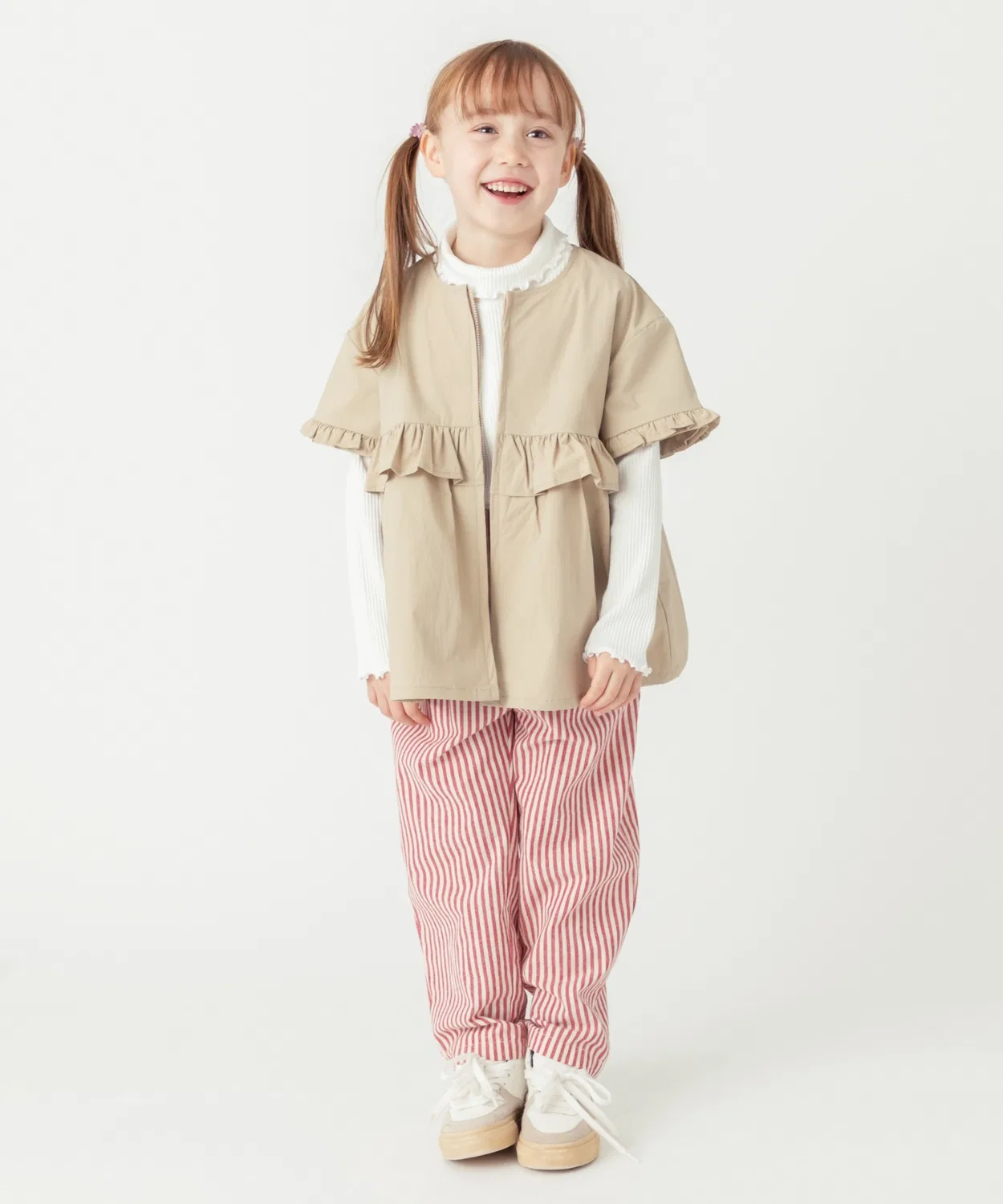 Детская куртка-блузон 2way с отстегивающимися рукавами ever closet, синий — фото 4