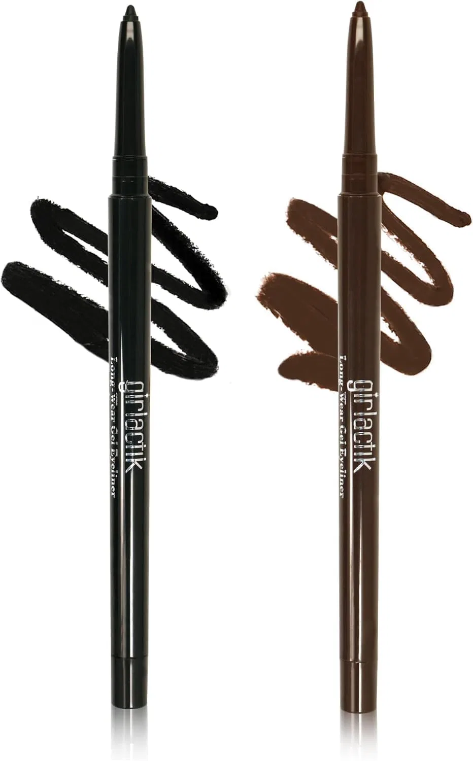 Подводка гелевая стойкая Girlactik Pure Brown — фото 4