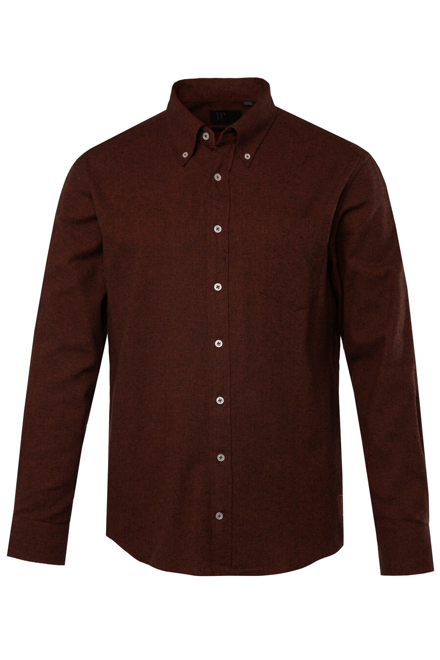 

Рубашка на пуговицах классического кроя JP1880, Bordeaux