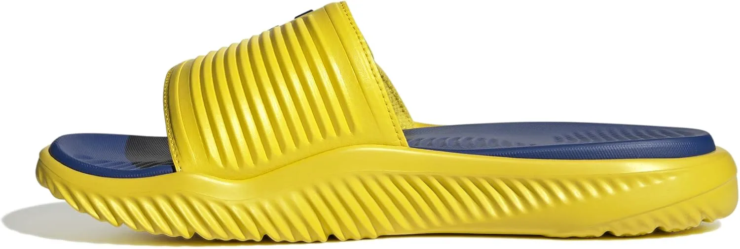 

Шлепанцы Adidas unisex-adult Alpharesponse 2.0, желтый/синий