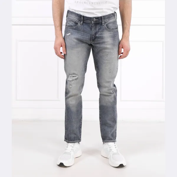 

Джинсы узкого кроя j13 Armani Exchange, серый