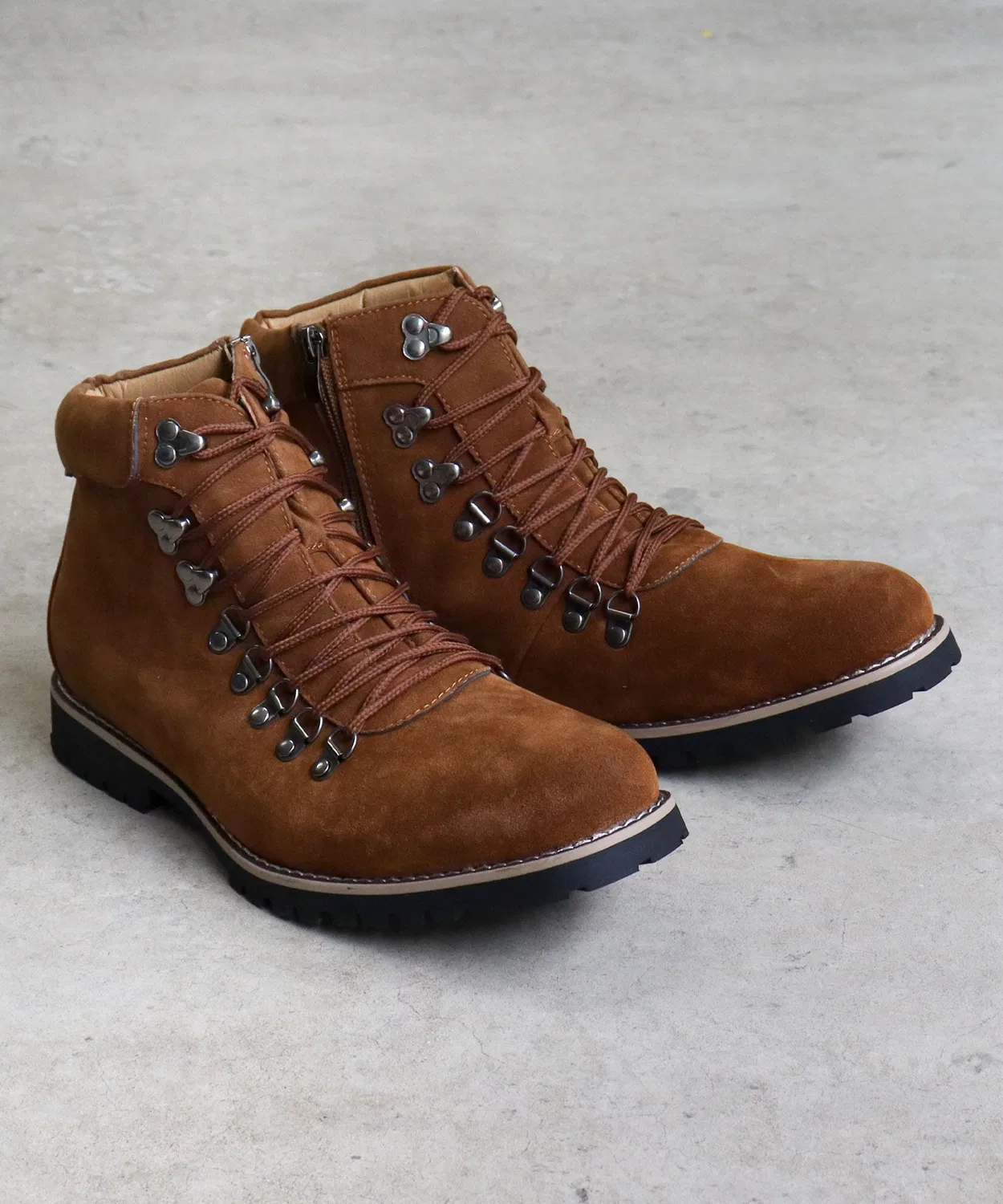 Ботинки горные Casual Mountain Boots из синтетической кожи, коричневые