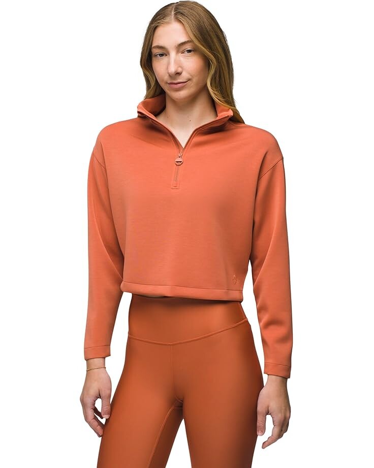 

Свитер Prana Shea Half Zip, цвет Terracotta