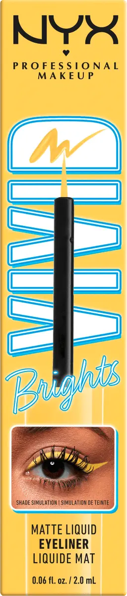 

Жидкая подводка для глаз Vivid Bright 03 Had Me At Yellow 2 0мл NYX PROFESSIONAL MAKEUP