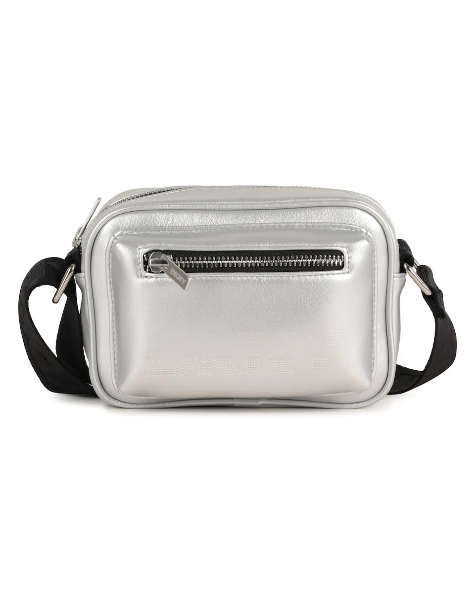 

Сумочка для девочки из полиэстера DKNY, серебряный