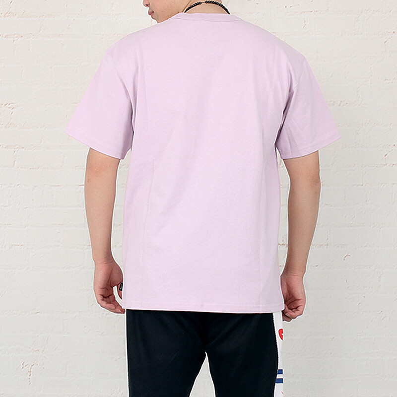 Футболка AS Sportswear PREMIUM ESSENTIAL ICED LILAC 'Light Purple' Nike, светло-фиолетовый — фото 4