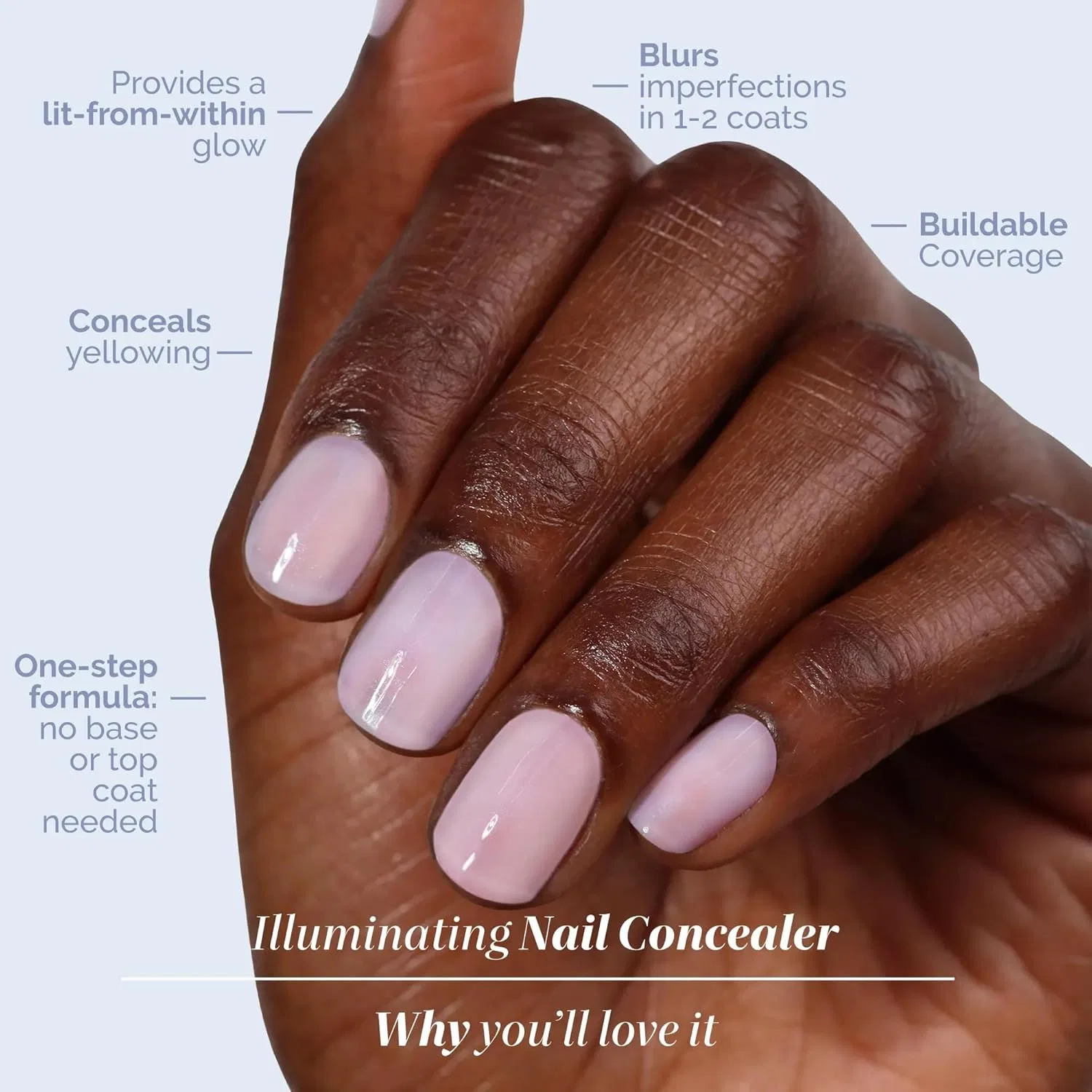 Консилер для ногтей Londontown Illuminating Nail Concealer 12 мл — фото 3