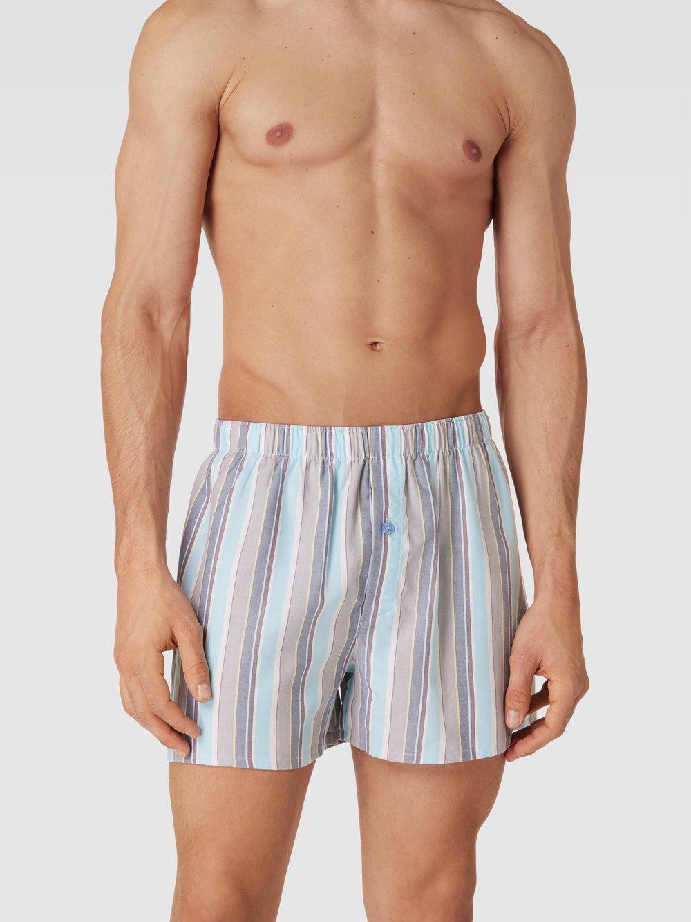 

Боксеры с полосатым узором, модель 'Fancy Woven Boxers' Hanro, бежевый
