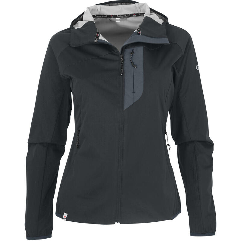 

Куртка софтшелл Maul Sport, черный/серый