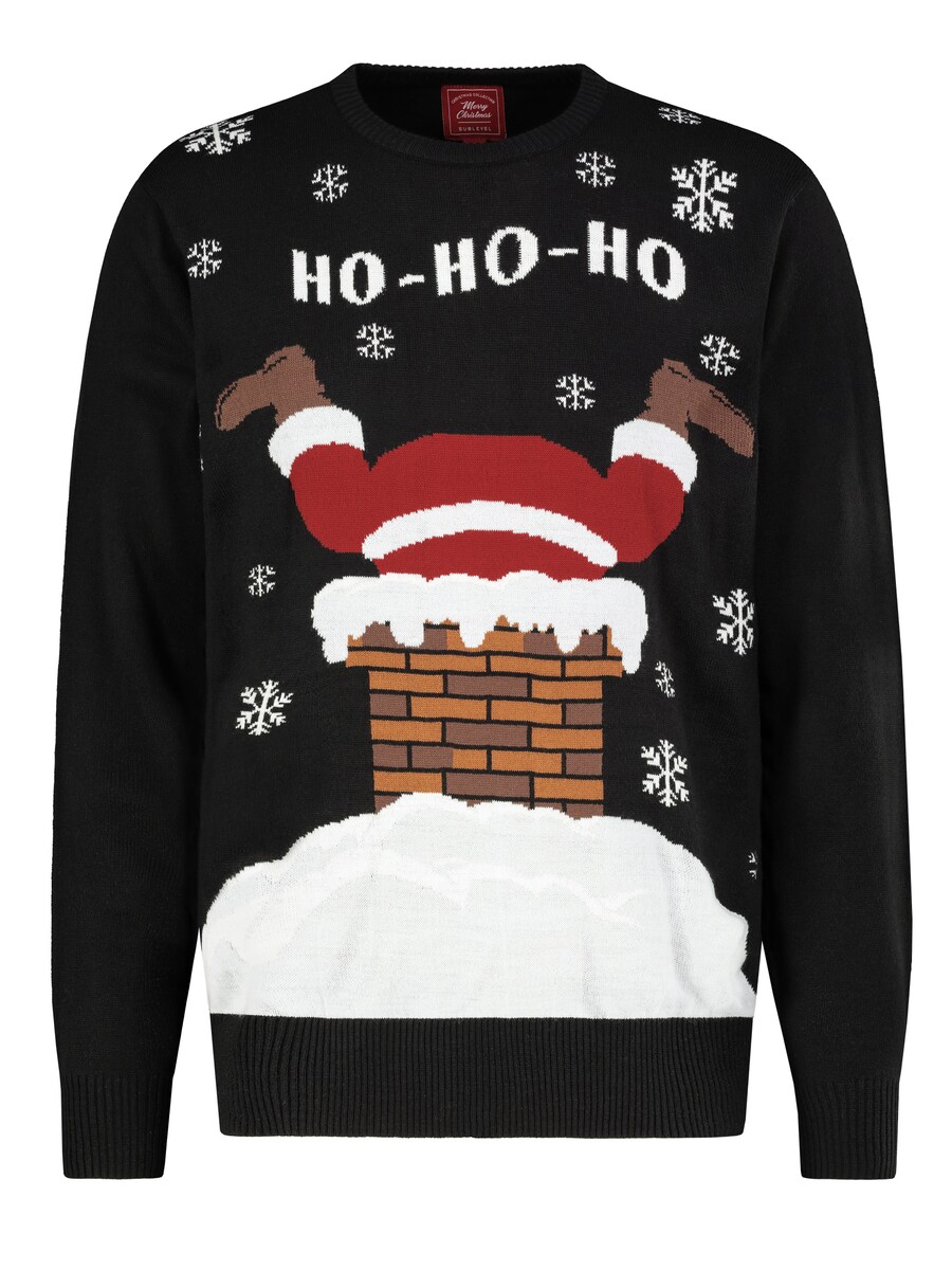 

Свитер Sublevel Weihnachts, черный