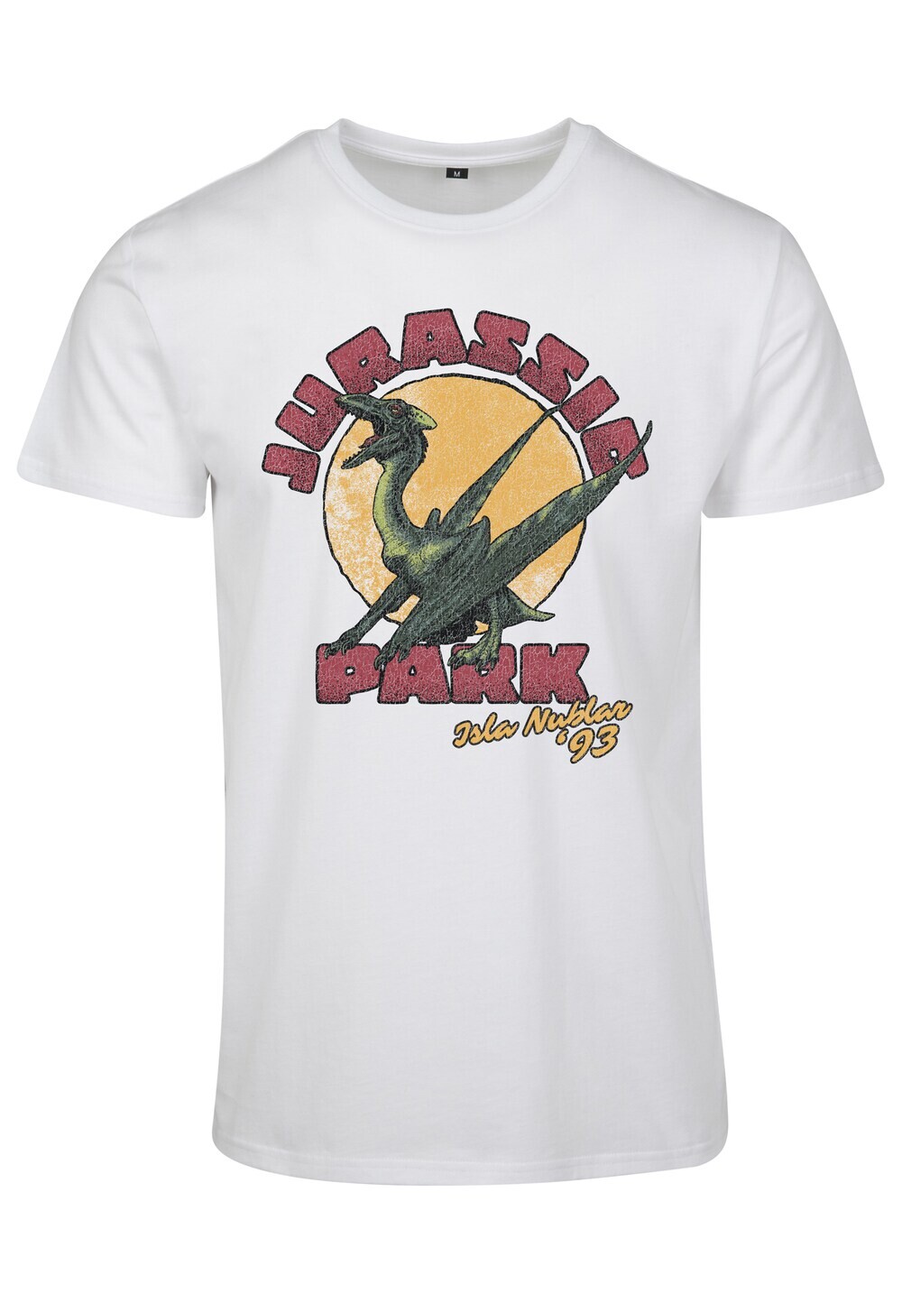 

Футболка Merchcode Jurassic Park Isla Nybla, белый
