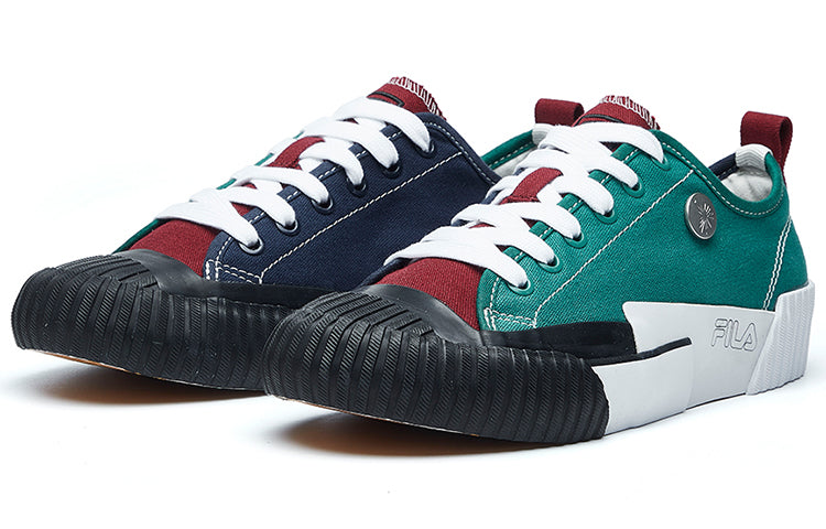 Кеды (WMNS) FILA Carve x Mihara 'Teal Green Black', синий — фото 3