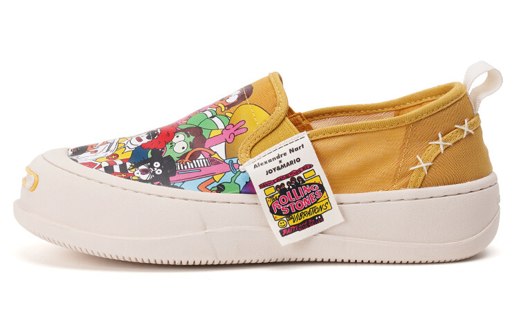 

Слипоны Women's Casual Shoes Women's Low-Top Joy&Mario, оранжевый/белый