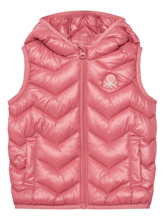 

Жилет стандартного кроя 21INGJ00H United Colors Of Benetton, розовый