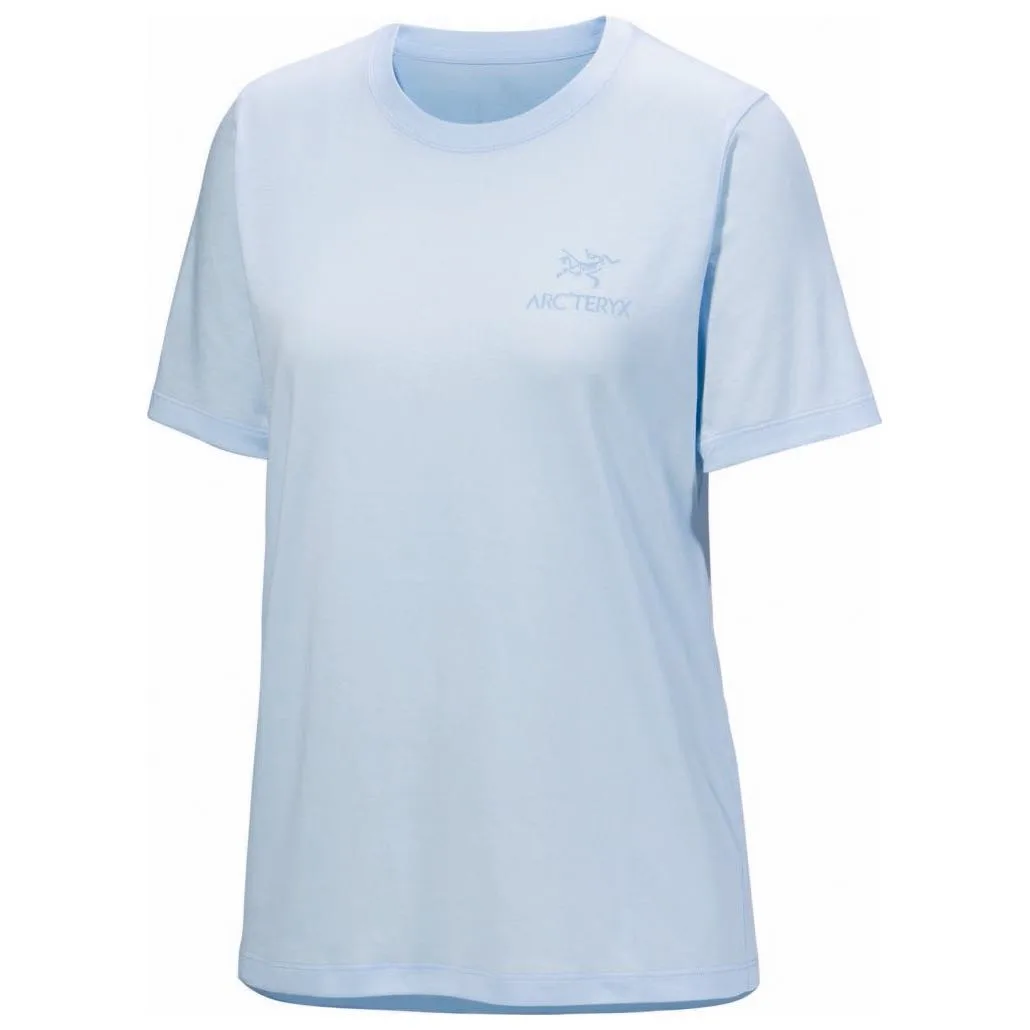 Футболка KRAGG женская с круглым вырезом, тонкая, прямого кроя Arcteryx, Dawn Blue