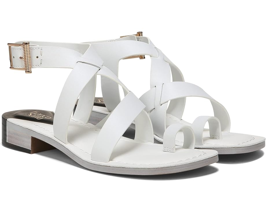 

Туфли Franco Sarto Ina Strappy Sandals, цвет White Leather