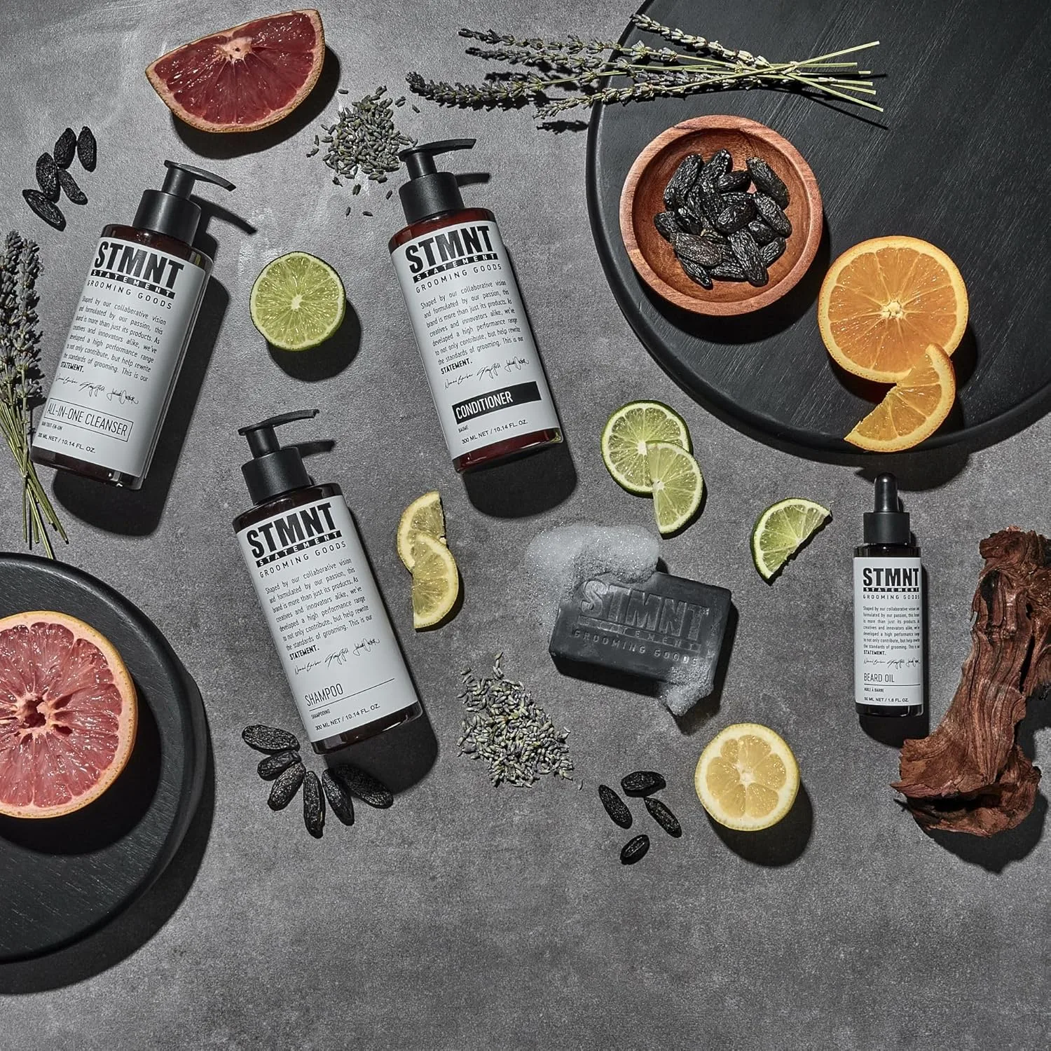 Кондиционер для волос STMNT Grooming Goods | Смягчает волосы | Восстанавливает блеск | Увлажняющая формула с активированным углем и ментолом | Для всех типов волос 286.34 г — фото 4
