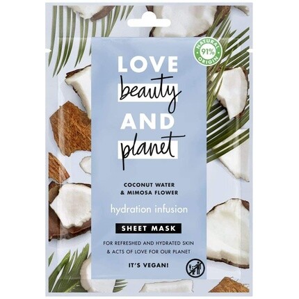 

Тканевая маска Hydration Infusion - Single, Love Beauty And Planet