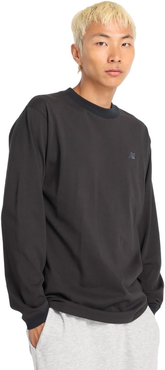 

Мужская футболка New Balance MT43523 с вафельной вязкой, черный